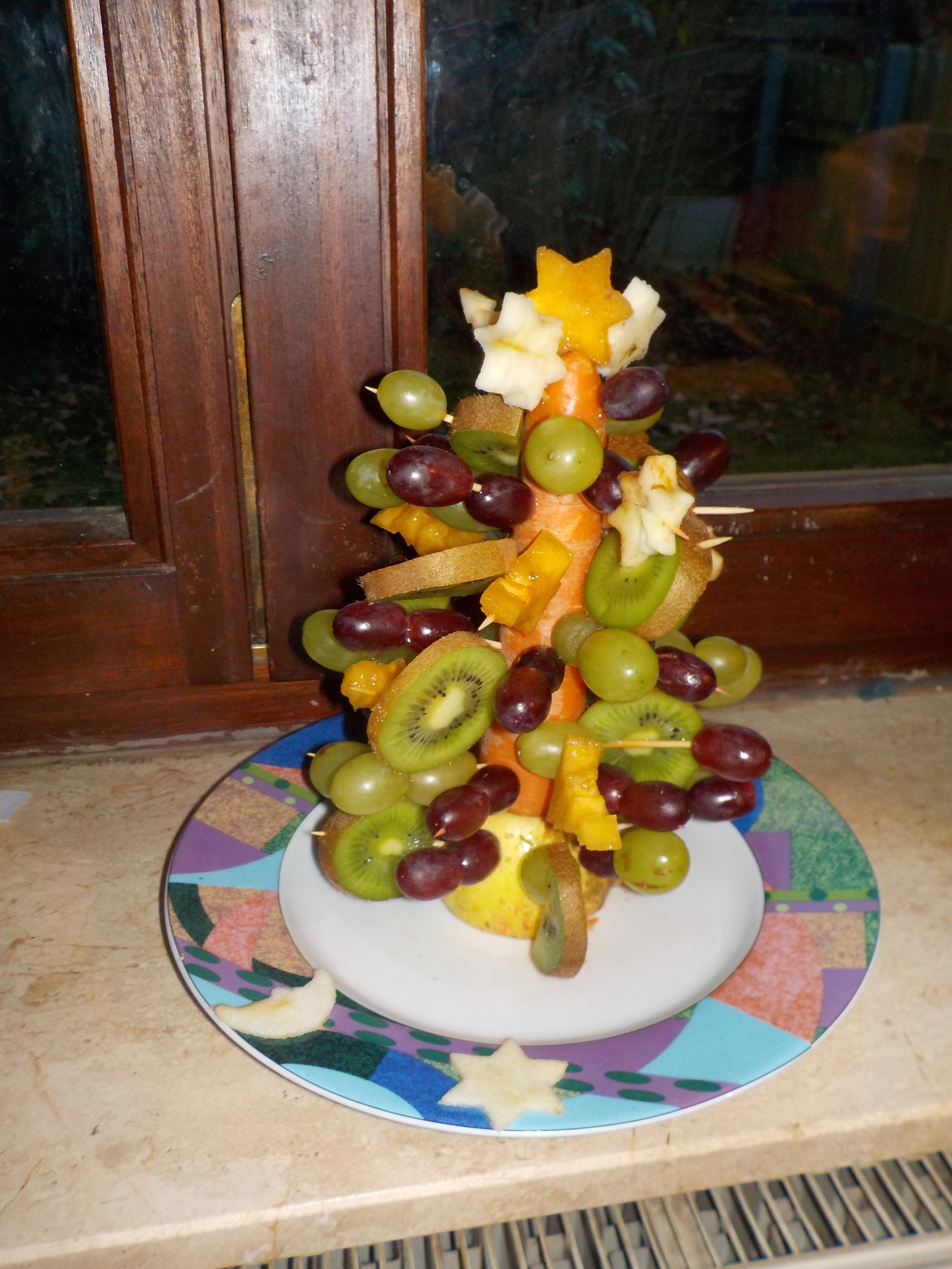 Weihnachtliche Rohköstlichkeiten, Weihnachten Rohkost, Früchte Weihnachtsbaum, Früchte Weihnachten, Obst Weihnachten, Gemüse Weihnachten, Rohkost zu Weihnachten, Rohkostrezepte