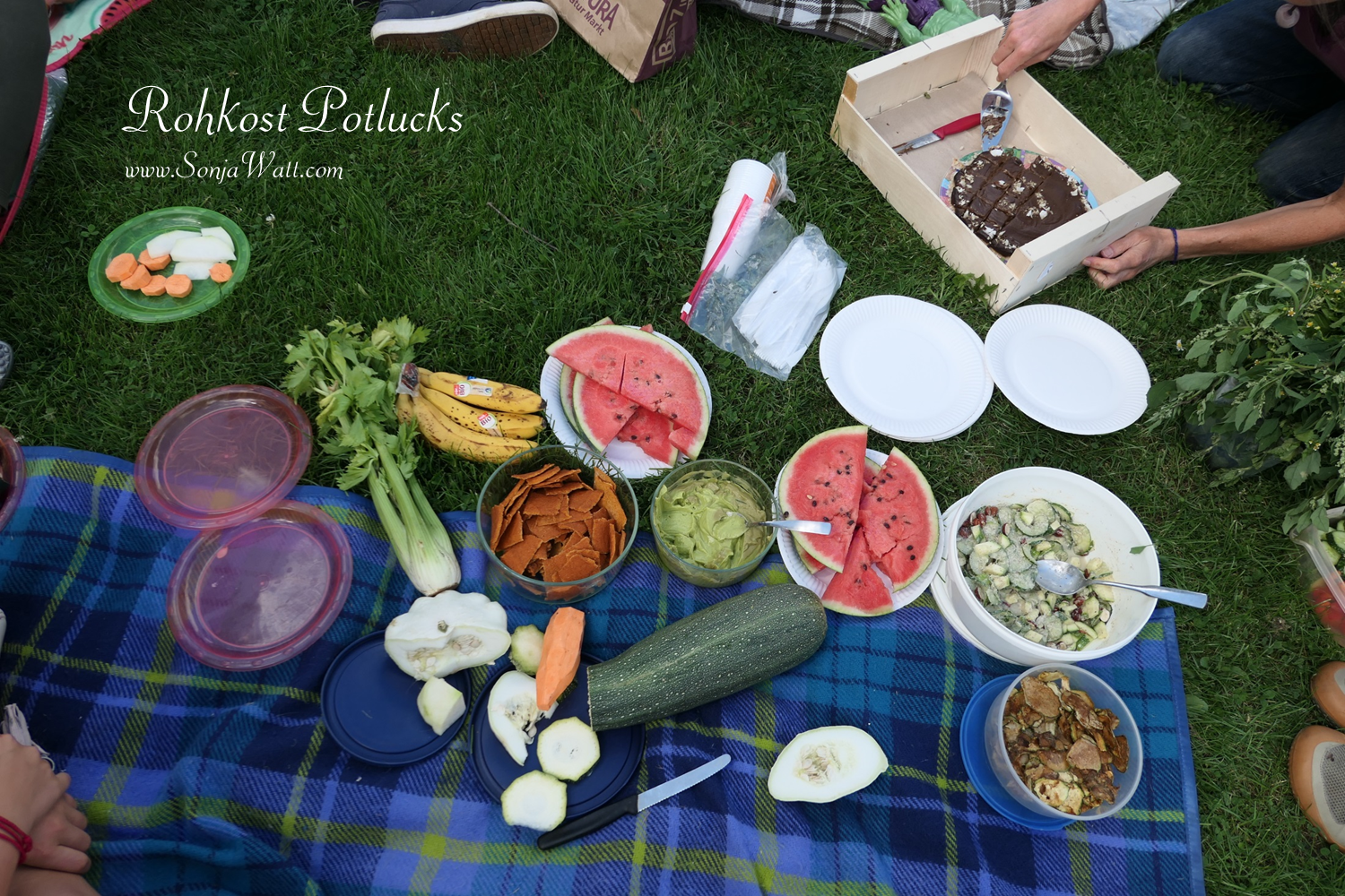 Rohkost-Potluck